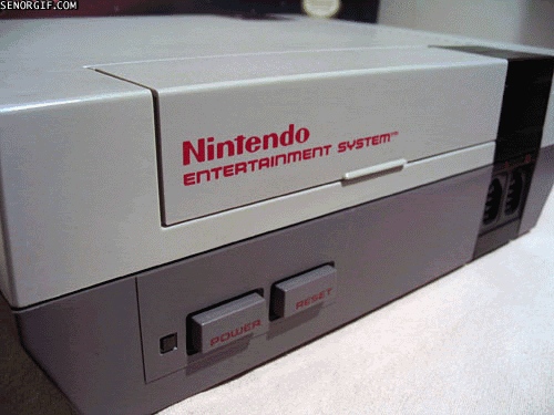 This blinking red light actually was because the CIC chip was resetting the machine because it couldn't talk to the cartridge.