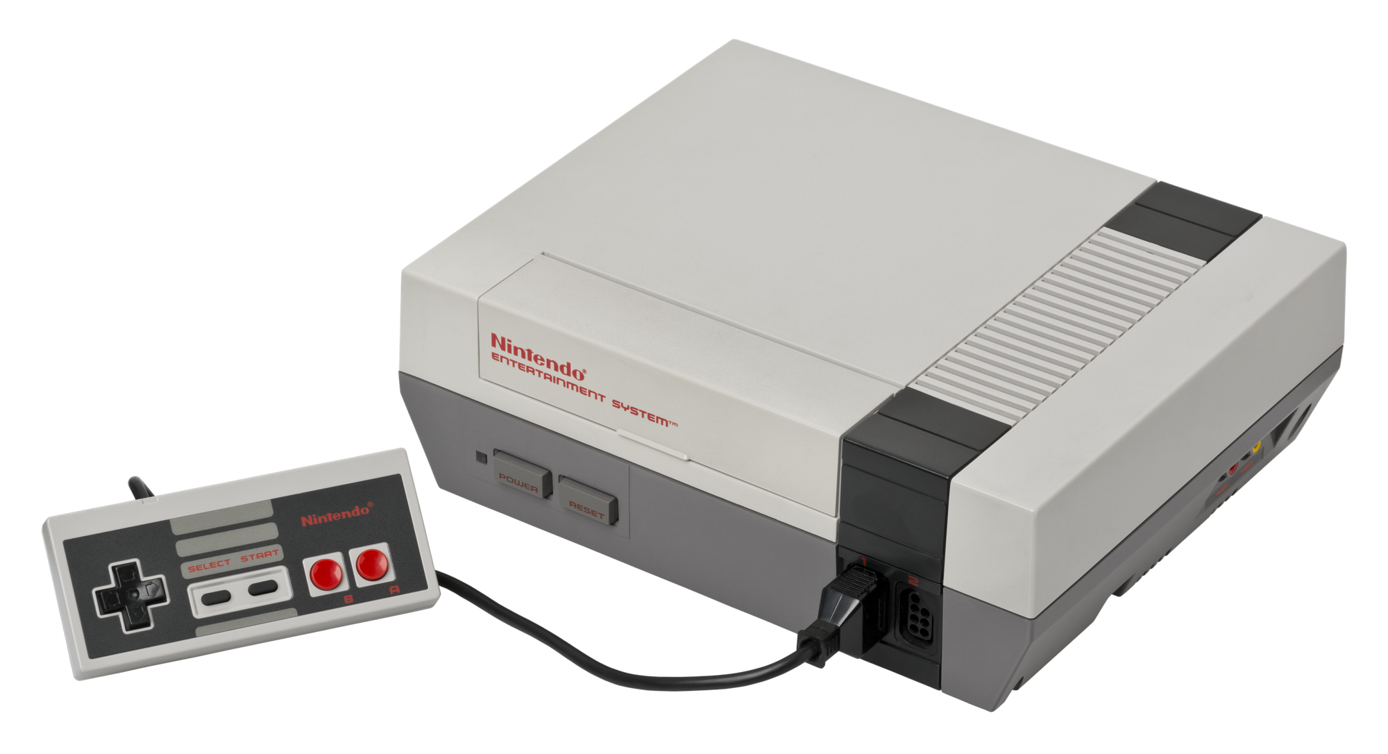 The Nintendo Entertainment System - By Evan-Amos - Own work, Public Domain, https://commons.wikimedia.org/w/index.php?curid=11408831