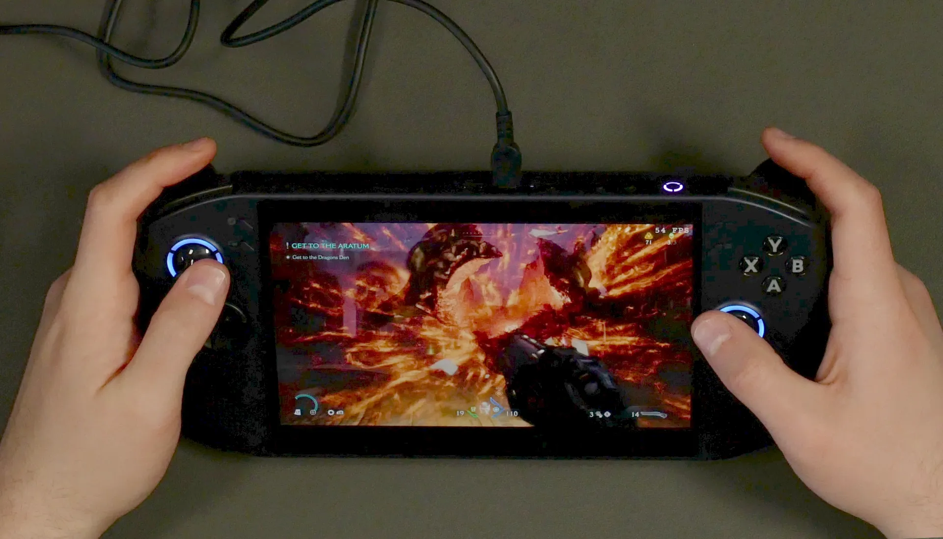 DOOM: The Dark Ages on the Legion Go S w/ SteamOS