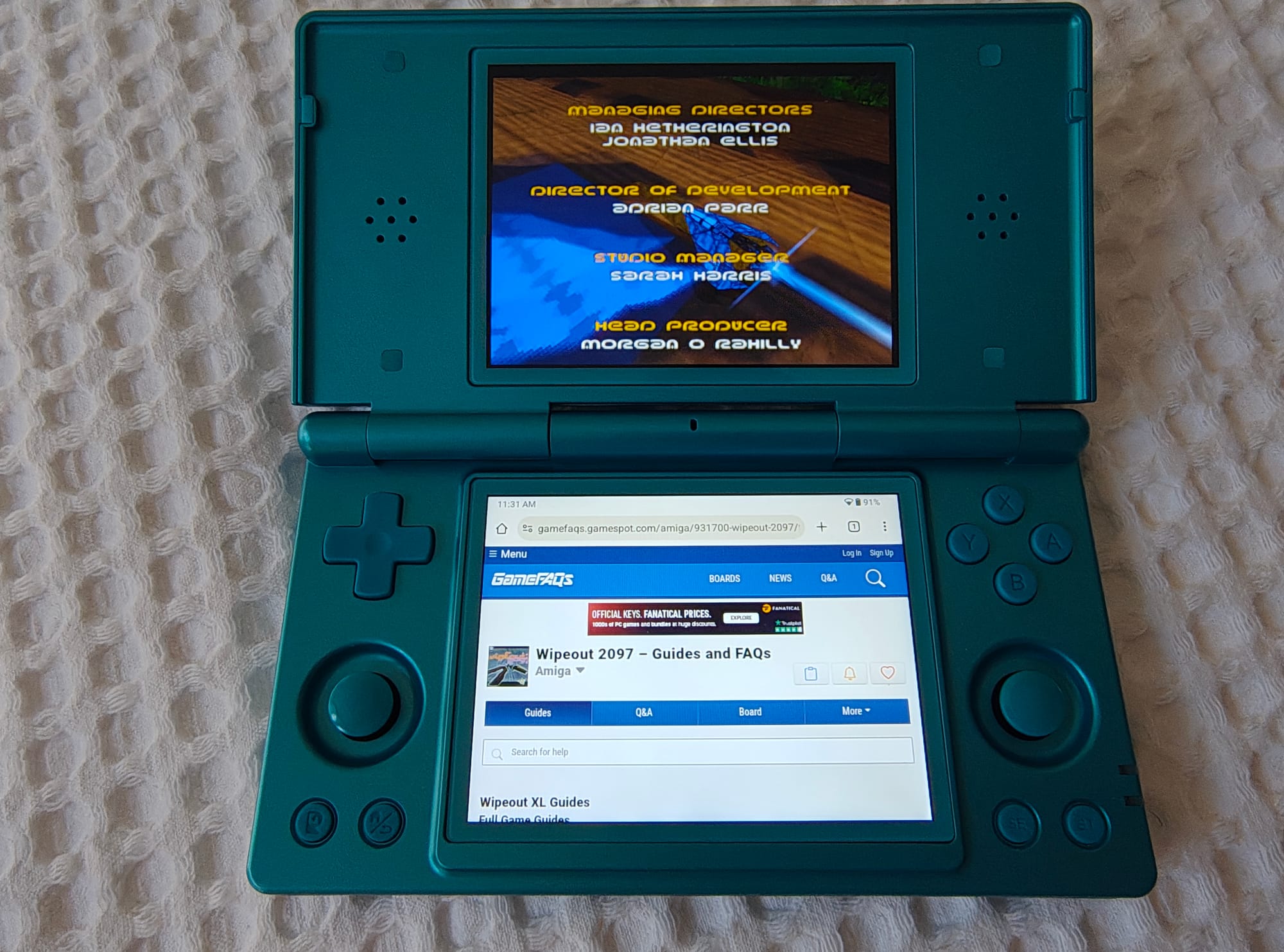 Hands-On With The Anbernic RG DS; The DSi Reimagined