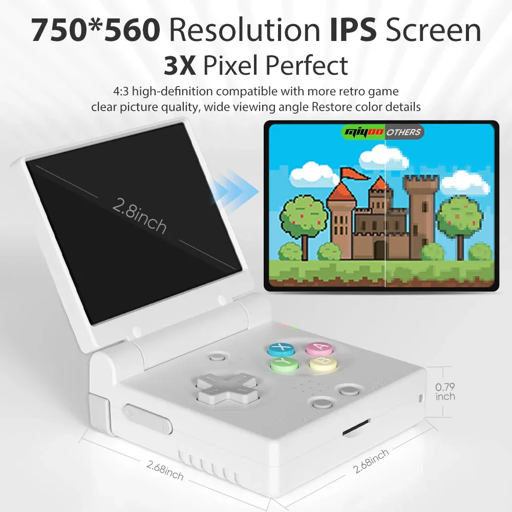 Hands-On With the Miyoo Mini Flip; The Modern Successor to the GBA SP