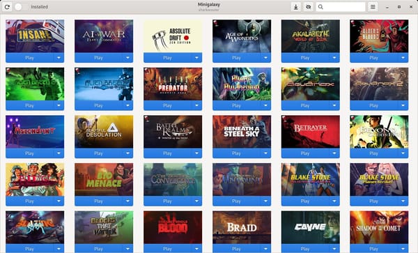 Minigalaxy: Small Linux Launcher, Big Deal
