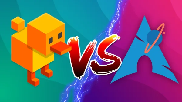 Duckstation versus Arch User Respository