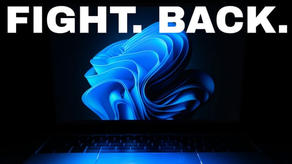 Photo by Sunrise King / Unsplash - Laptop displaying default Windows 11 wallpaper